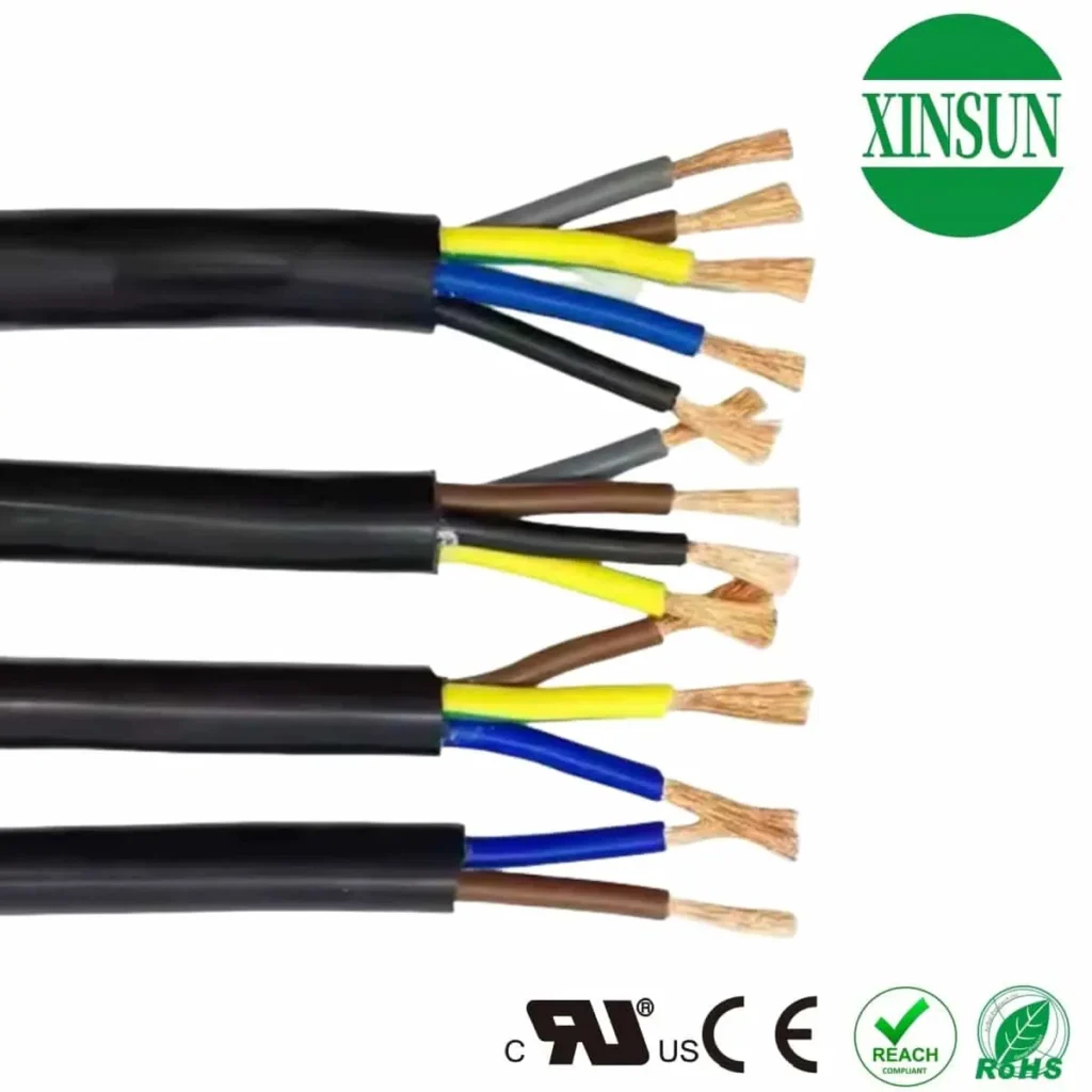 VDE PVC Power Cord | Certified Power Cables - XINSUN for Electrical Performance