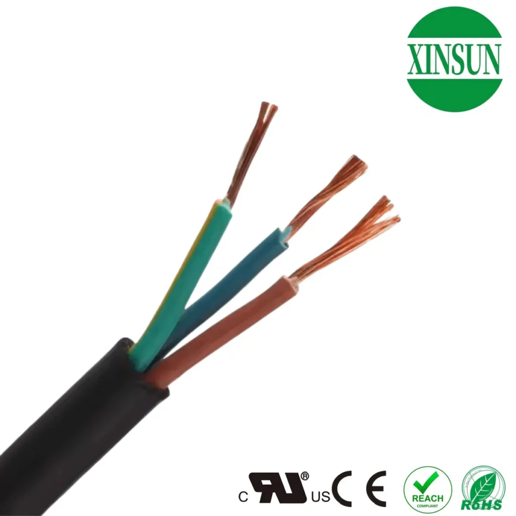 CCC Rubber Power Cord | Industrial Cable Supplier - XINSUN – Internal Wiring Use