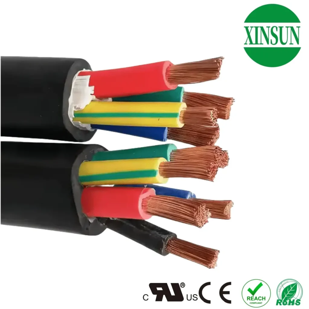 CCC Rubber Power Cord | Industrial Cable Supplier - XINSUN Application Showcase